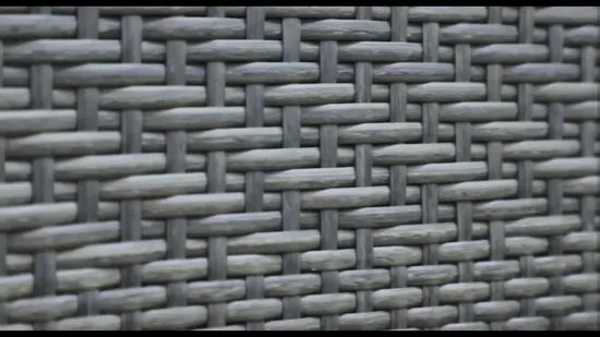 Rattan sintético ao ar livre Vime jardim PE Rattan Plástico Rattan Tiras Móveis ao ar livre Material Rattan