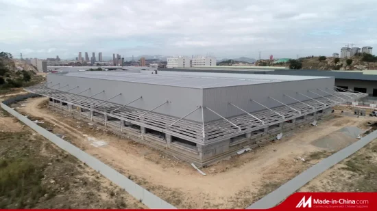 Construção de estrutura de aço pré-fabricada de alta ascensão de preço de fábrica para fabricação de galpão de galpão de oficina de armazém metálico Peb