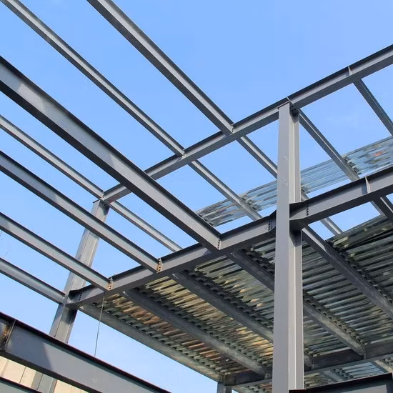 Estrutura de aço para armazéns de construção de estrutura de aço